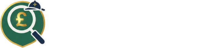 The Tax Scout logo with pound magnifier